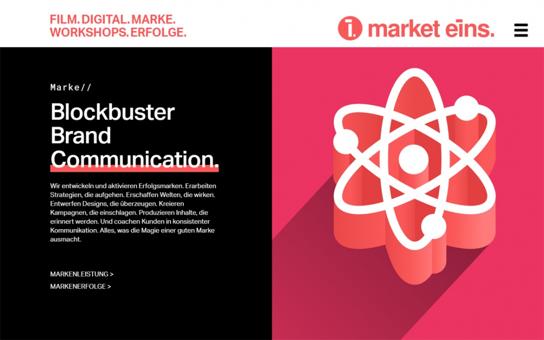 market eins. - responsive Drupal 9 Website