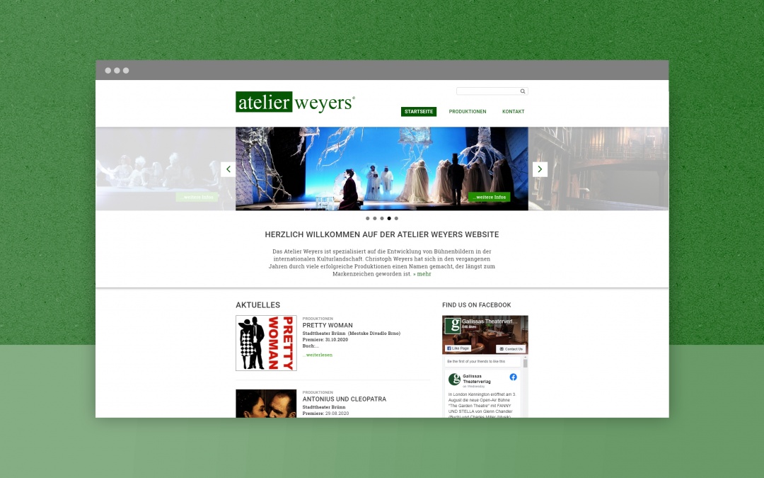 Gallissas Website: Drupal Webdesign aus Berlin (Screenshot 2)