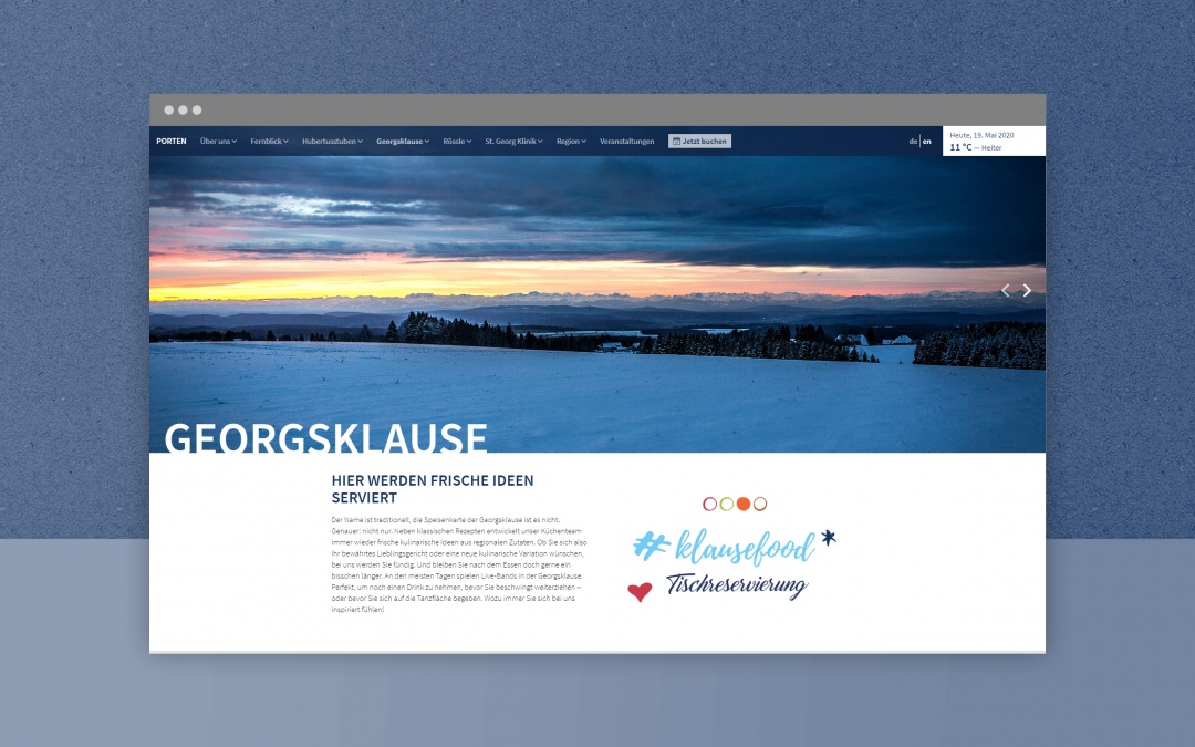 Porten Screenshot