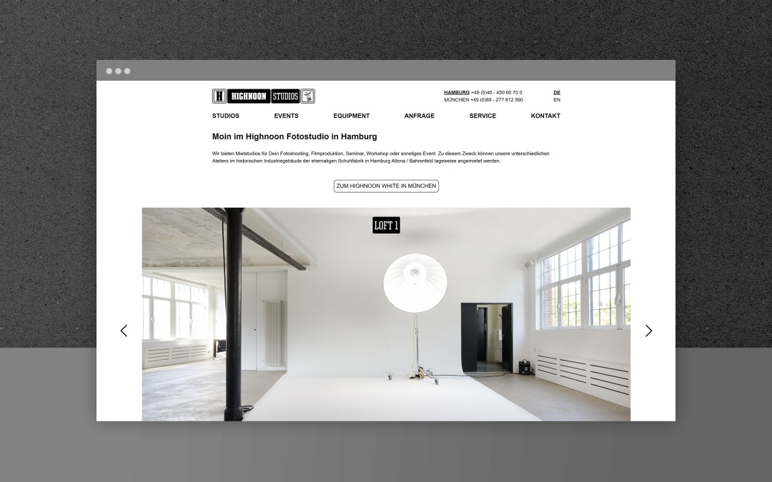 Drupal 10 Website: Highnoon und Knackscharf Hamburg