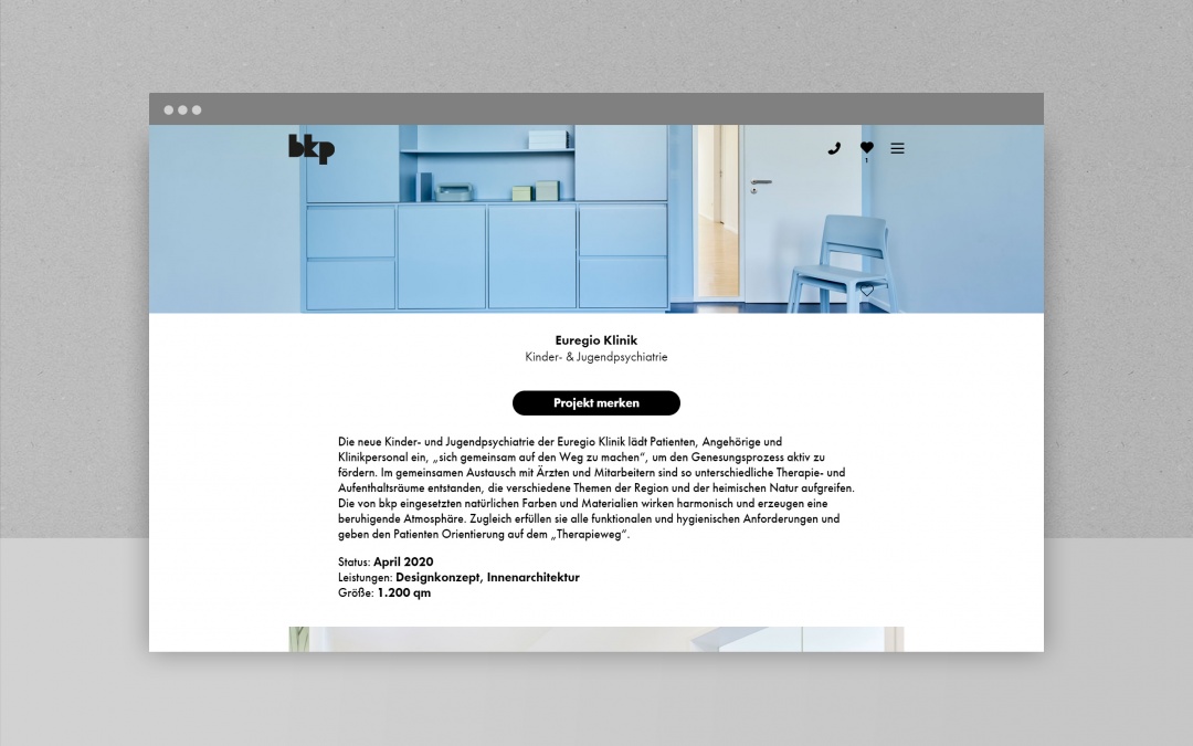 bkp Architekten Drupal responsive Drupal 8 Website