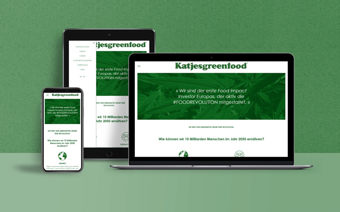 Katjesgreenfood Website
